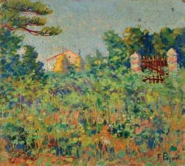 Campagna Oil Painting by Ferruccio Pagni