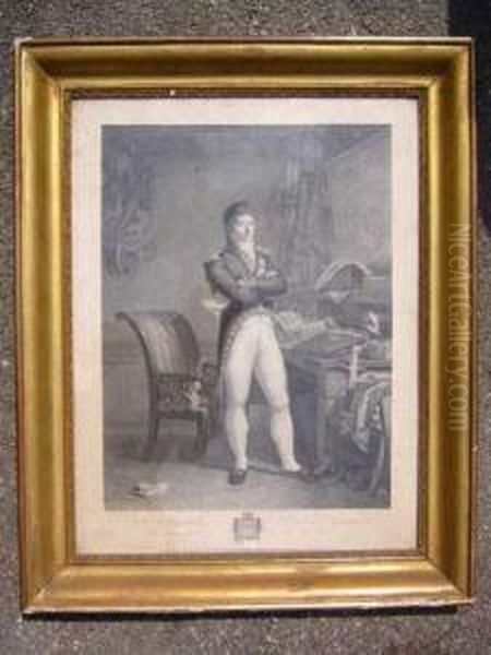 Alexandre Prince De Neuchatel 1803 Oil Painting by Augustin Desire Pajou