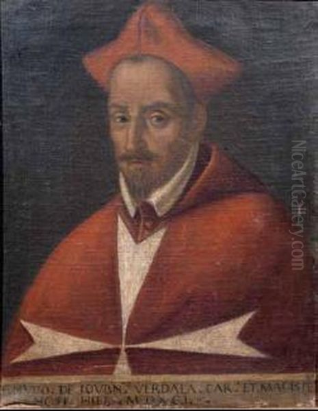 Ritratto Del Cardinale Verdala Oil Painting by Filippo Paladini