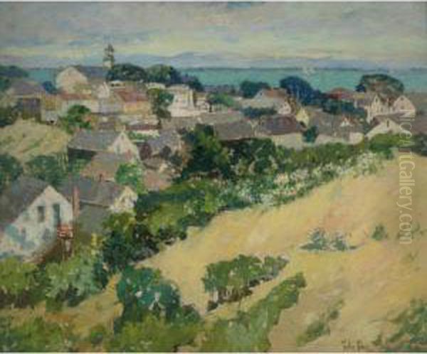 Provincetown Oil Painting by Pauline Lennards Palmer