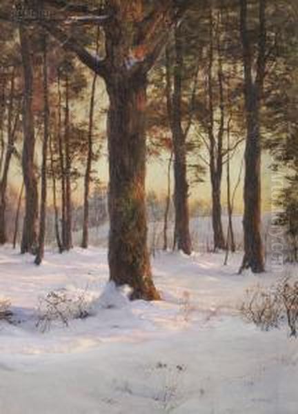 The Pine Grove Oil Painting by Walter Launt Palmer