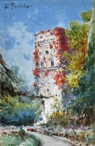 Villa Rufolo Oil Painting by Luigi Paolillo