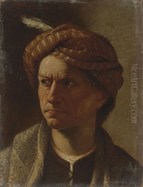 Portrait Of A Man Oil Painting by Pietro Paolini