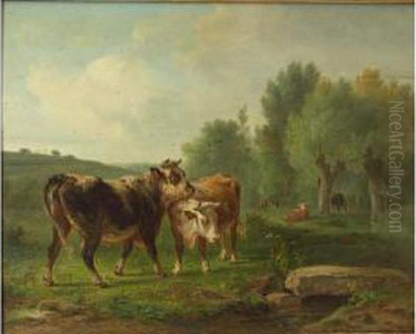 Sans Titre Oil Painting by Joseph Francois Paris