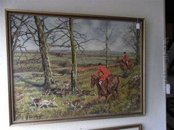 The Chase Oil Painting by Mabel Parker