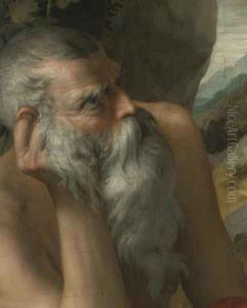 Saint Jerome Oil Painting by Girolamo Francesco Maria Mazzola (Parmigianino)