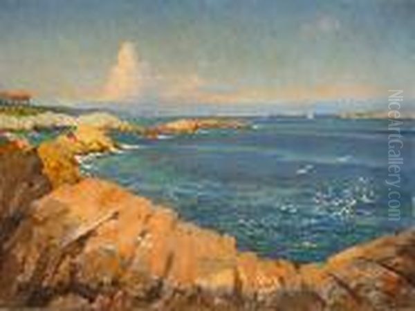 Marblehead, Massachusetts Oil Painting by Richard Langtry Partington