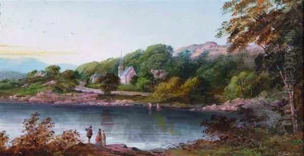 Glengariff Harbour,
Ireland Oil Painting by Edward Partridge