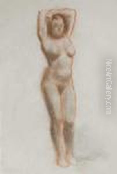 Desnudo Femenino Oil Painting by Ivo Pascual Rodes