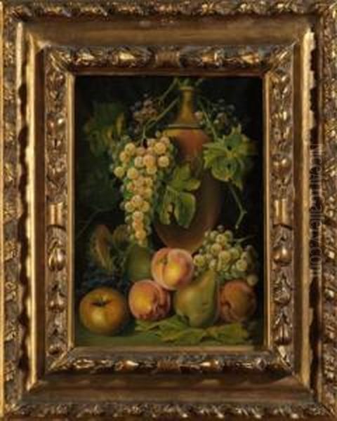 Natura Morta Con Frutta Oil Painting by Giovanni Battista Passeri