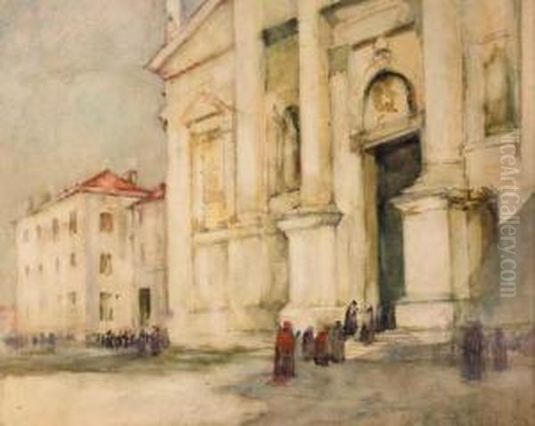 St Giorgio, Venice Oil Painting by Emily Murray Paterson