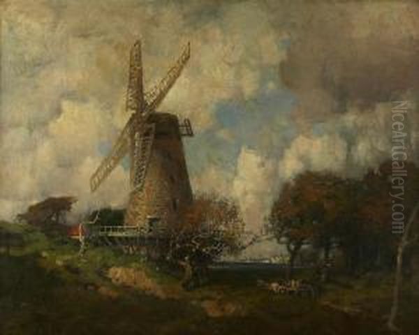 The Mill Oil Painting by James Paterson