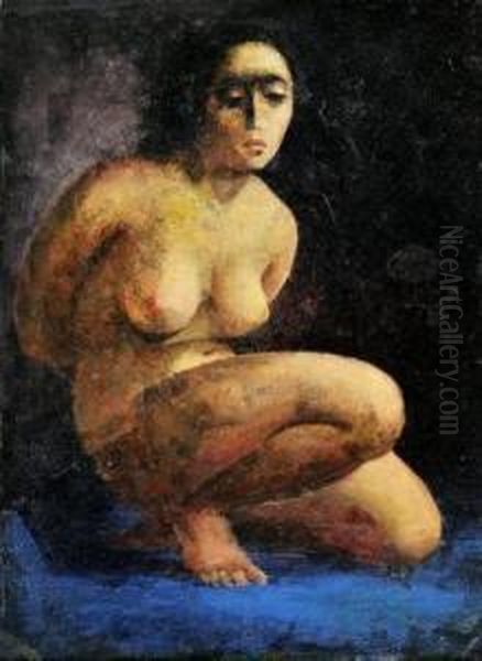 Cupiaci Akt Oil Painting by Karoly Patko