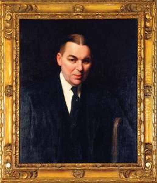 Portrait
Of Charles Stuart Packard Oil Painting by William Macgregor Paxton