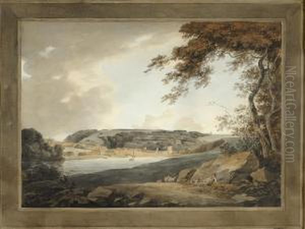 Mount Edgecumbe Oil Painting by William Payne