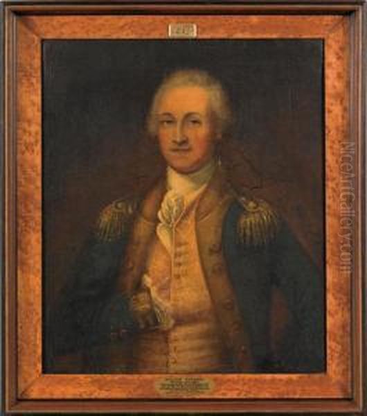 Portrait Of General Walter Stewart, Director Of Theinsurance Company Of North America Oil Painting by Charles Willson Peale