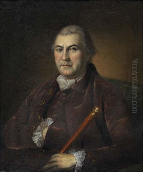 Portrait Of Andrew Caldwell Oil Painting by Charles Willson Peale