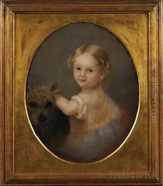 Anna Francis Peale, Aged One Year Oil Painting by Mary Jane Peale