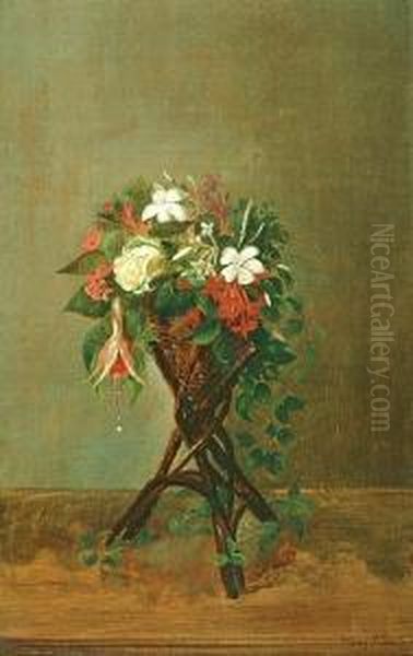 Floral Still Life Oil Painting by Mary Jane Peale