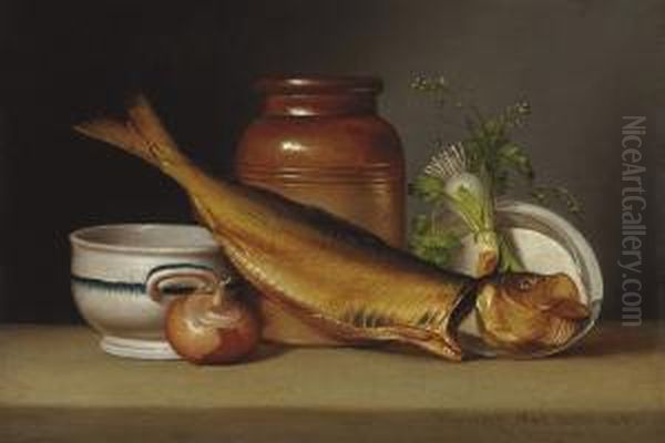 Still Life Oil Painting by Raphaelle Peale