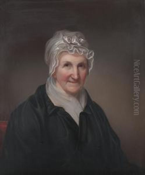 Portrait Of Mary Lord Oil Painting by Rembrandt Peale