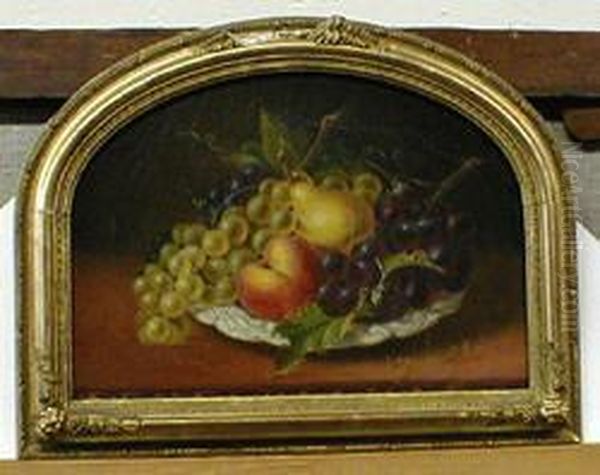 Still Life Of Fruit Oil Painting by Sarah Miriam Peale