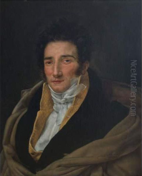 Portrait Oil Painting by Isidore Pean Du Pavillon