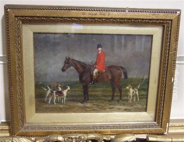 Study For The Presentation Equestrian Portrait Of H.m.curteis Esq Oil Painting by Stephen Pearce