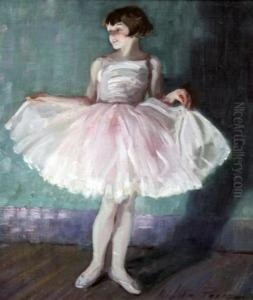 The Dress Rehearsal Oil Painting by Harry John Pearson