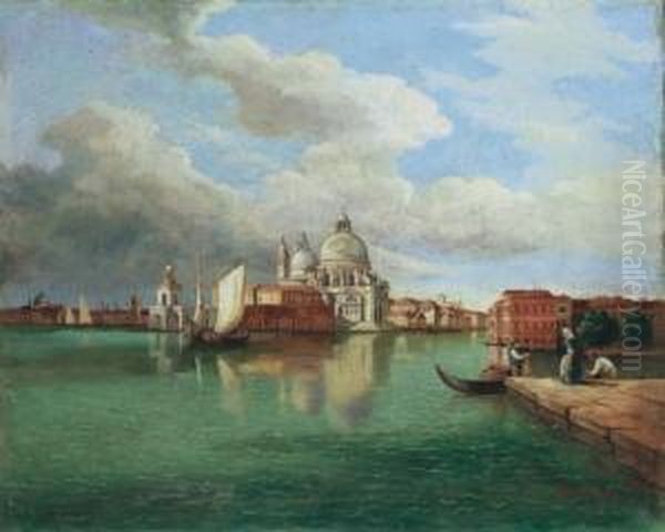 Venice Oil Painting by Henrik Pecz