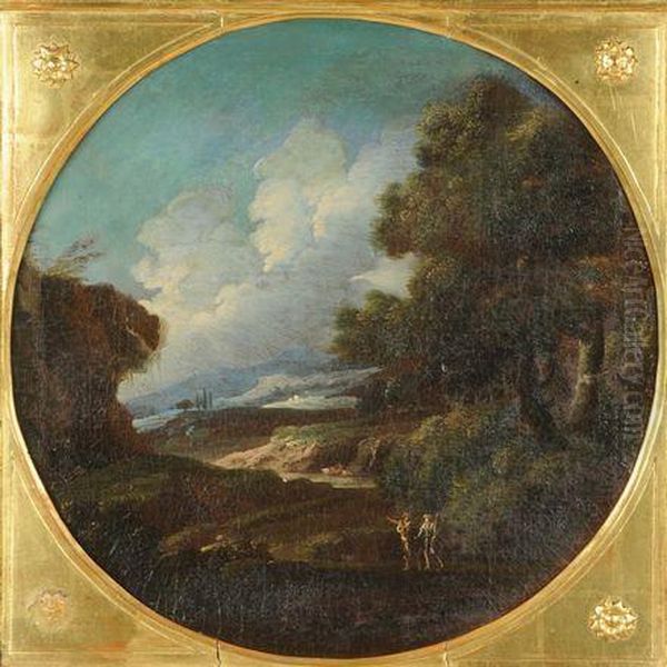 Paesaggio Oil Painting by Bartolomeo Pedon