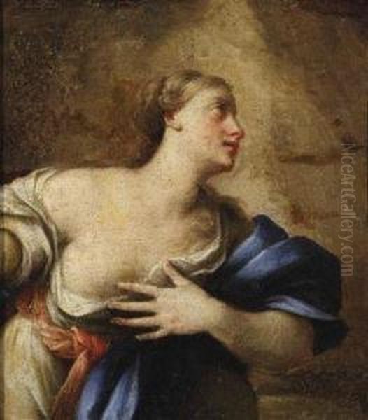 Mary Magdalene Oil Painting by Giovanni Antonio Pellegrini