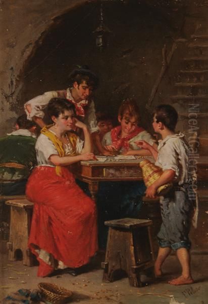 Gioco Di Bimbi Oil Painting by Francesco Peluso