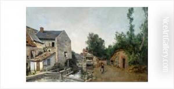 Le Moulin Oil Painting by Paul Emmanuel Peraire