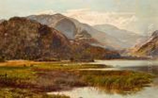 Ullswater Oil Painting by Sidney Richard Percy