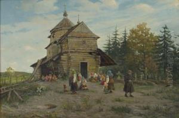 Kirikupuha Oil Painting by Vassiljevit Perepletikov