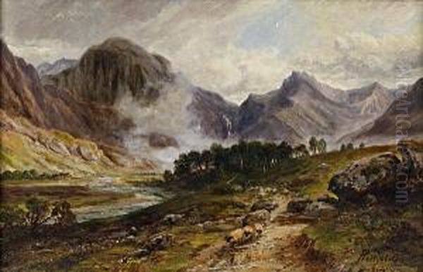 Glen Nevis Oil Painting by Arthur Perigal