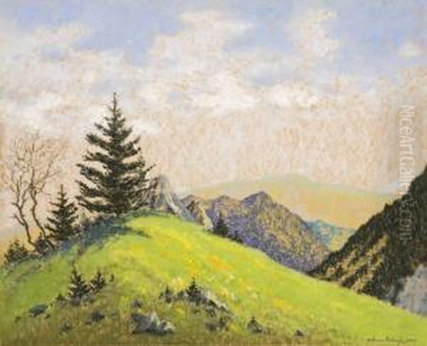 Gyilkos Oil Painting by Gyula Perlusz