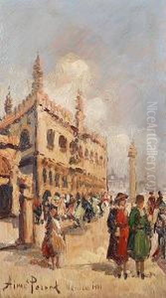 Venice Oil Painting by Aime Perret