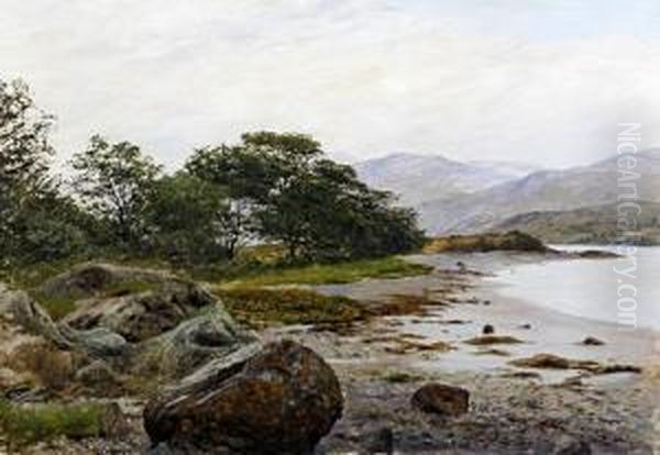 At Glan Conwy Oil Painting by Alfred Feyen Perrin