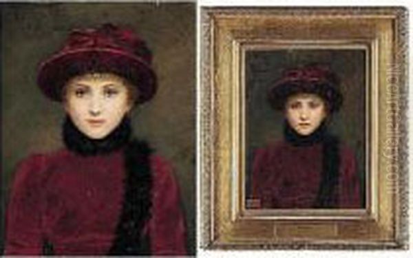 Kate ., S.w.a Oil Painting by Kate, Nee Dickens Perugini