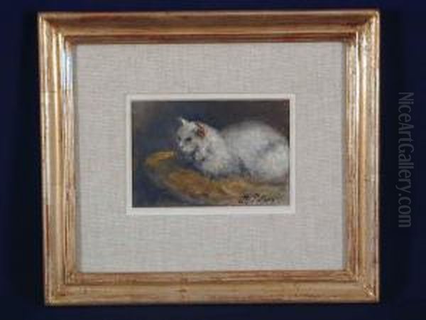 Katze Oil Painting by Pietronella Peters