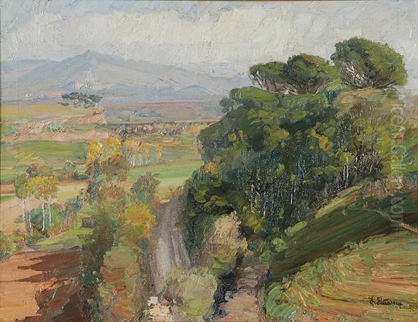 Paesaggio Oil Painting by Luigi Petrassi