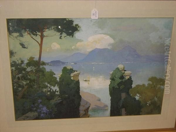 Isola Madre, Lago Maggiore, Italy Oil Painting by Graham Petrie