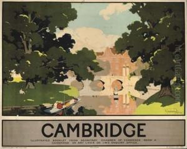 Cambridge Oil Painting by Graham Petrie