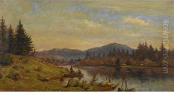 Spring In New England Oil Painting by William Preston Phelps