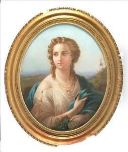 Portrait Of A Lady by Jules Philippe