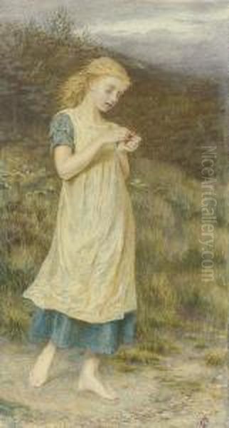 Oft I Had Heard Of Lucy Gray Oil Painting by Constance Phillott