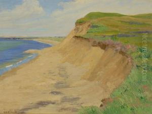 Cape Cod Dunes Oil Painting by George W. Picknell