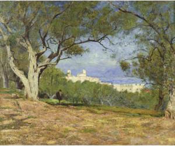 Provence Oil Painting by William Lamb Picknell